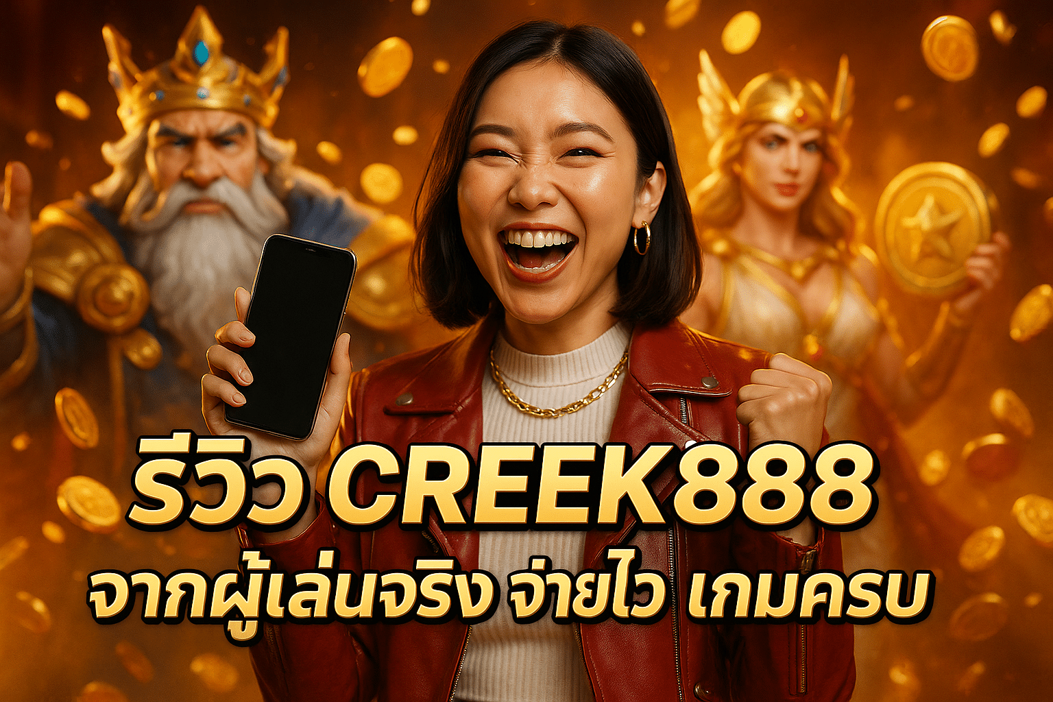 รีวิว CREEK888 จากผู้เล่นจริง จ่ายไว เกมครบ
