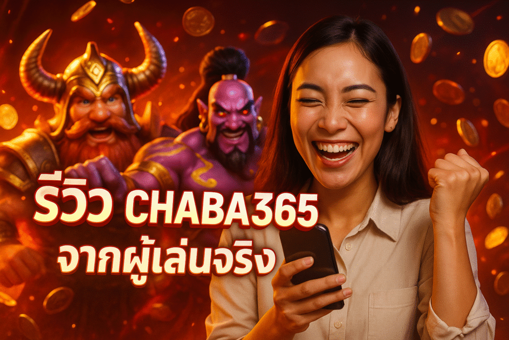 รีวิว CHABA365 จากผู้เล่นจริง เว็บสล็อตสุดคุ้ม